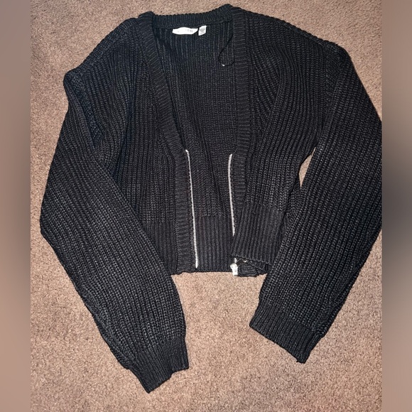 Black Knit Sweater - CLOTH by Design - Picture 1 of 4